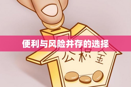 太和便利与风险并存的选择
